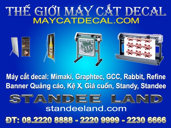 Dịch vụ in decal bảng hiệu, hộp đèn