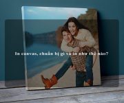 In canvas, chuẩn bị gì và in như thế nào?
