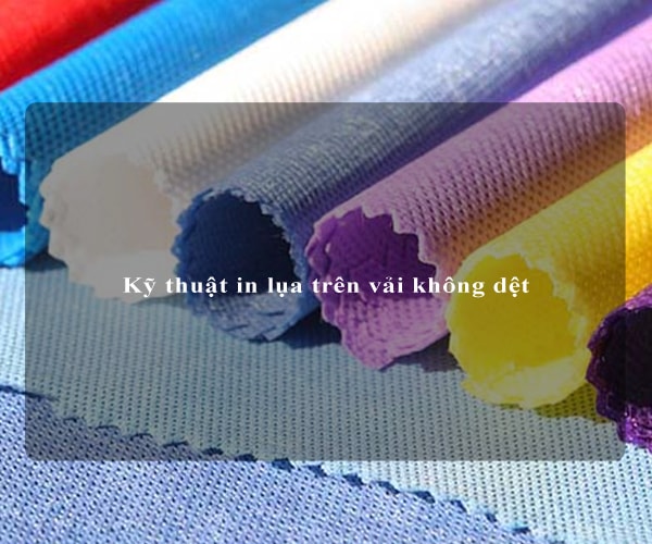 In lụa trên vải không dệt