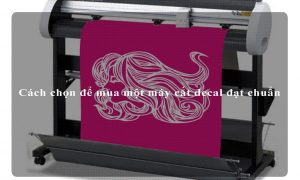 Cách chọn để mua một máy cắt decal đạt chuẩn
