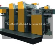 In offset tờ rời, trình tự in như thế nào?