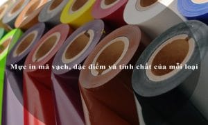 Mực in mã vạch, đặc điểm và tính chất của mỗi loại