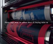 Phân loại máy in offset theo số lượng màu in
