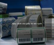 Quy cách của giấy in mã vạch