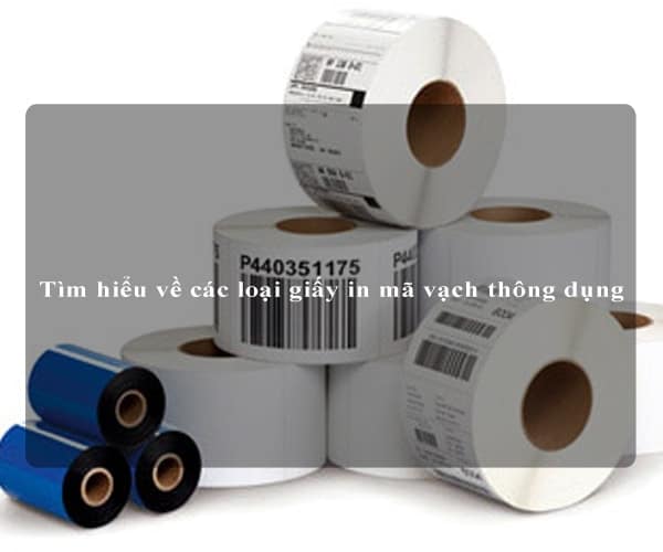 Tìm hiểu về các loại giấy in mã vạch thông dụng