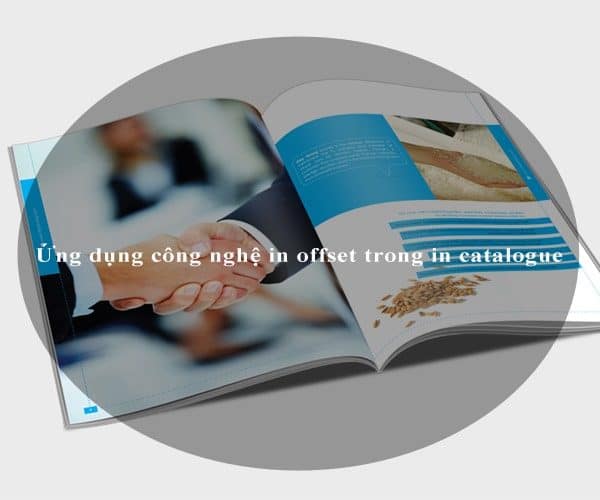 Ứng dụng công nghệ in offset trong in catalogue 1