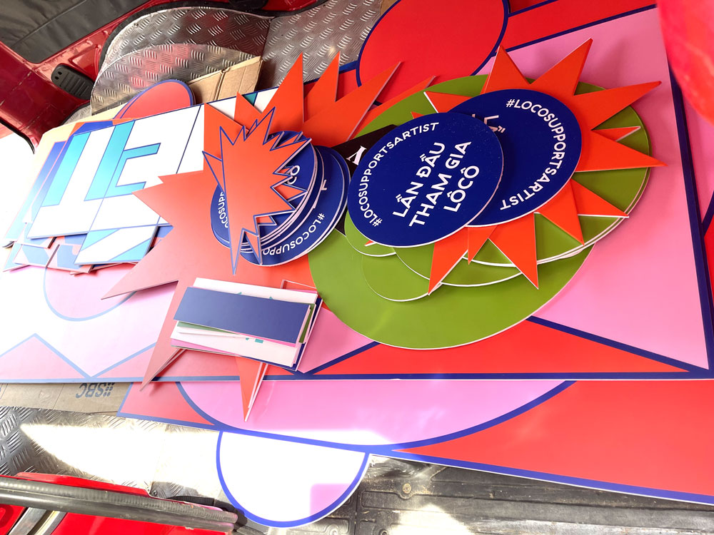 in decal cán bồi formex gia công cho thợ quảng cáo