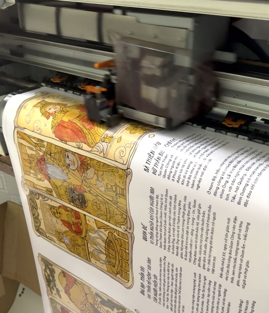 in decal để cán lên formex