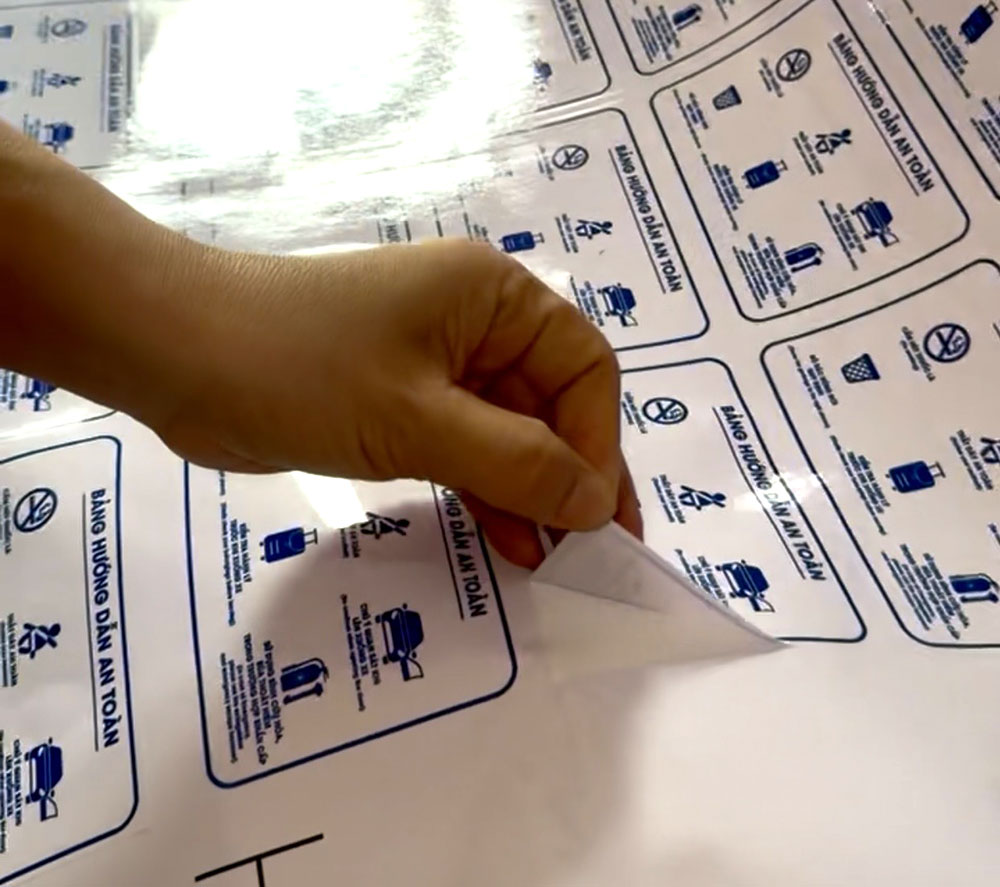 Tem nhãn decal sữa