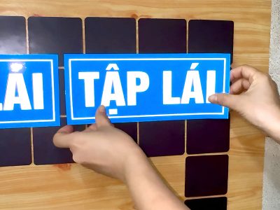 In decal phản quang dán ô tô, xe hơi, xe tải, bảng hiệu giá rẻ, lấy nhanh