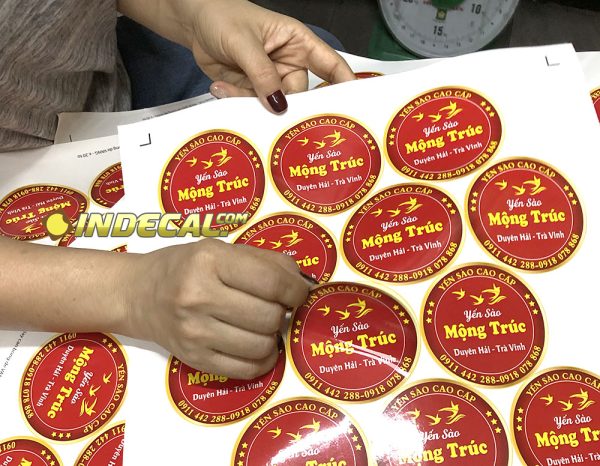 in decal tem nhãn dán sản phẩm lấy nhanh giá rẻ tại TPHCM