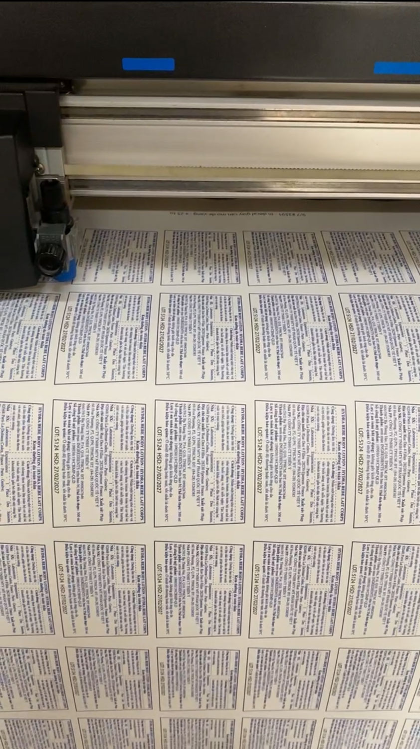 In tem nhãn phụ decal dán sản phẩm giá rẻ tại Thế Giới Decal