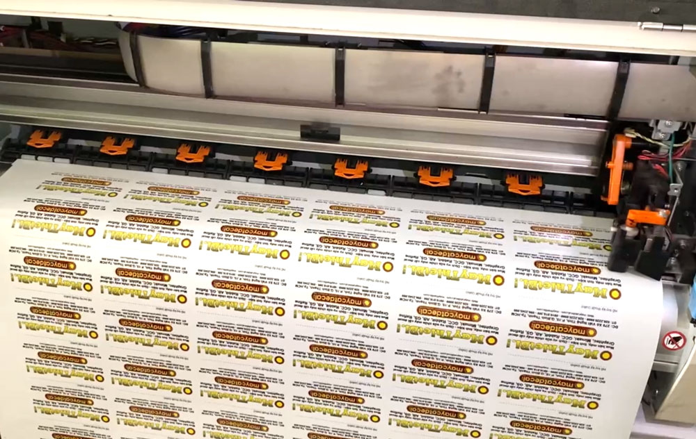 in tem bảo hành sản phẩm